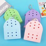 Wholesale Women Cartoon Cute Mini Silicone DIY Cave Coin Purse