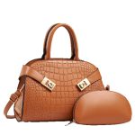Wholesale Women Fashion Classic Crocodile Handbag Set