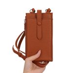Wholesale Multifunctional Single-Shoulder Strap Mobile Phone Pu Bag - Image 2