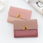 Women Frosted Solid Color Large Capacity Wallet - Image 2