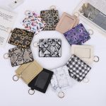 Women Fashion Leopard Pu Leather Card Case Coin Wallet