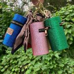 Women Fashion Solid Color Zipper Coin Cylindrical Small Wallet - Image 2