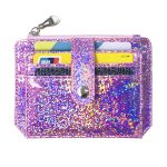 Women Fashion Creative Laser Sequin Zipper Buckle Wallet
