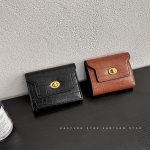 Women'S Fashion Simple Crocodile Lock Mini Wallet - Image 2