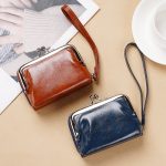 Wholesale Women Simple Multi-Card Buckle PU Wallet