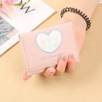 Wholesale Women Cute Heart-Shaped Large Capacity Multi-Card Wallet