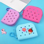 Wholesale Women Cartoon Cute Soft Rubber Coin Wallet