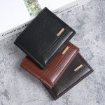 Wholesale Fashion Casual Litchi Pattern Men Wallet