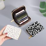 Wholesale Women Fashion Leopard Zebra Stripes Multi-Function Zipper Card Bag Wallet