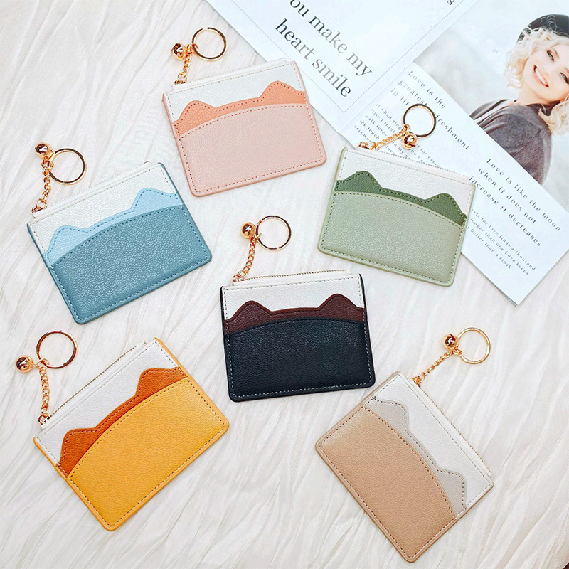main_0-943 Women Fashion Simple Cute Thin Multi-Card Bag Wallet - Image 1