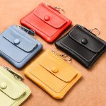 Wholesale Fashion Solid Color Mini Multi-Functional Keybag Wallet