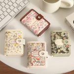Wholesale Women Fashion Elegant Flower Oil Painted Multi-Card Wallets