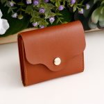 Wholesale Fashion Simple Retro Solid Color Mini Coin Card Bag Wallets