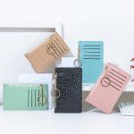 Wholesale Women Fashion Crocodile Pattern Multi-Card Zipper Wallet - Image 2