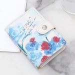 Wholesale Women Fashion Floral Pattern Printed Card Bag Wallet