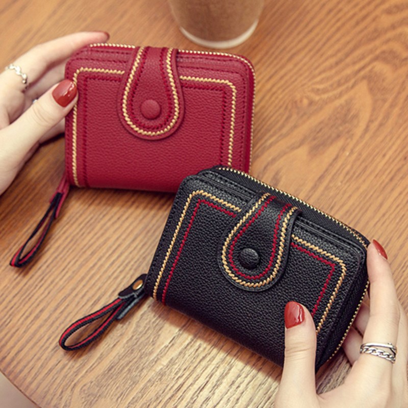 main_0-982 Women Fashion Embroidered Coin Wallet - Image 1