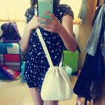 Wholesale Fashion Simple Solid Color Canvas Drawstring Crossbody Bag - Image 2