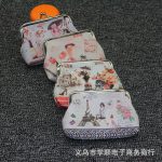 Women Fashion Digital Printing Compact Clip Wallet - Image 2