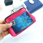 Women Fashion Solid Color Clip Compact Wallet - Image 2