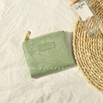 Women Fashion Retro Zipper Folding Mini Wallet - Image 2