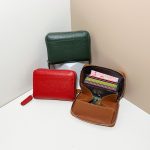 Women Simple Solid Color Pu Mini Wallet - Image 2