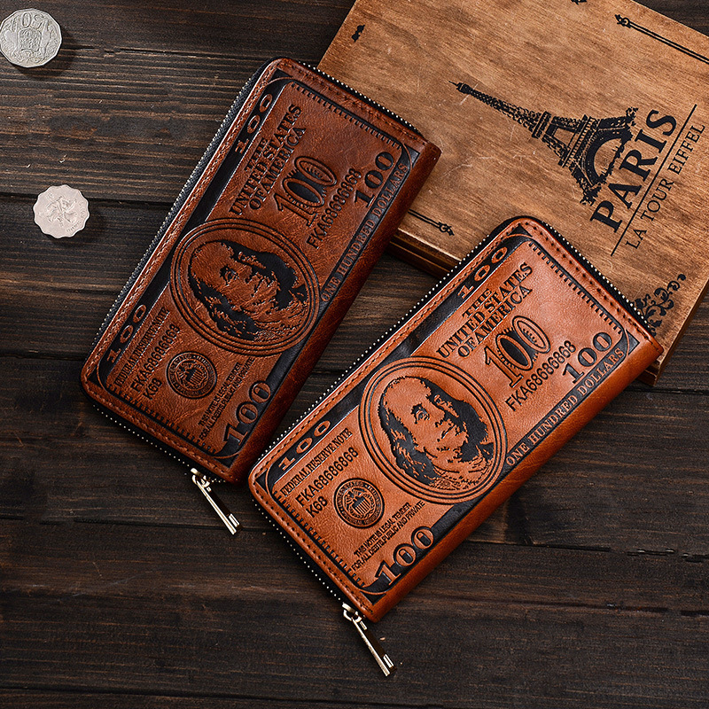 main_1-1110 Wholesale Personalized Creative Retro Men Wallet - Image 1