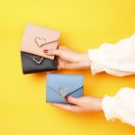 Women Fashion Heart Shape Flap Square Mini Wallet - Image 2