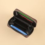 Wholesale Women Simple PU Old Pattern Multi-Card Slot Mini Wallet - Image 2
