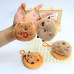 Wholesale Women Fashion Cute Kapibala Animal Plush Coin Wallets - Image 2