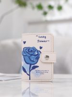 Women Fashion Floral Pattern Printed Card Bag Wallet - Image 2