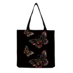 Wholesale Women'S Multifunctional Large Capacity Butterfly Print Shopping Bag