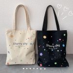 Wholesale Women Summer Casual Large-Capacity Student Canvas Tote Bag - Image 2
