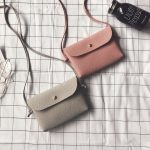 Wholesale Women Simple Fashion Solid Color Square Flap Mini Crossbody Bag