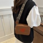 Wholesale Fashion Heart Print Wide Strap Crossbody Bag - Image 2