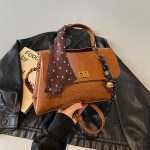 Wholesale Street Simple Solid Color Handbag - Image 3