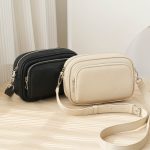 Wholesale Women Fashion Simple Solid Color Small Square Crossbody Bags - Image 2