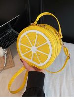 Wholesale Summer Fruit Lemon Design Women Crossbody Bag - Image 3