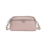 Wholesale Women Casual Solid Color Pu Leather Crossbody Bag