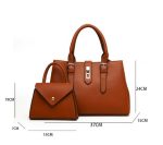 Wholesale Vintage Elegant Bag Large Capacity Handbag Two-Piece Set - Image 2