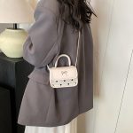 Fashion Bow Mini Square Crossbody Bag - Image 2
