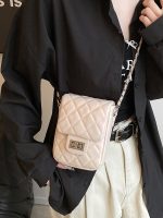 Summer Rhomboid Embroidery Mini Crossbody Bag - Image 2