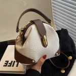 Wholesale Women Fashion Casual Color Block Crossbody Bag - Image 2