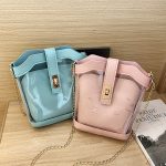 Wholesale Women Fashion Casual Transparent Bucket Crossbody Bag - Image 2