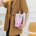 Wholesale Women Simple Creative Milk Tea Style Zipper Crossbody Bag - Image 4