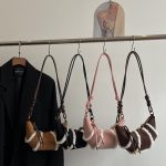 Wholesale Vintage Patchwork Mini Horn Crossbody Bag - Image 3