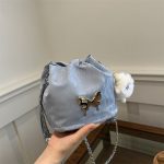 Wholesale Women Fashion Elegant Butterfly Chain Pendant Crossbody Bag - Image 2