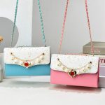 Wholesale Stylish Sequin Square Chain Trim Crossbody Bag - Image 3