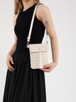 Wholesale Fashion Straw Mini Crossbody Bag - Image 2