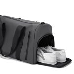 Wholesale Fashion Casual Simple Solid Color Large Capacity Travel Fitness Duffle Bags - Image 3