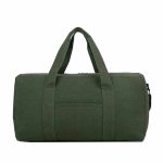 Wholesale Men Casual Sports Travel Solid Color Canvas Duffle Bag - Image 2